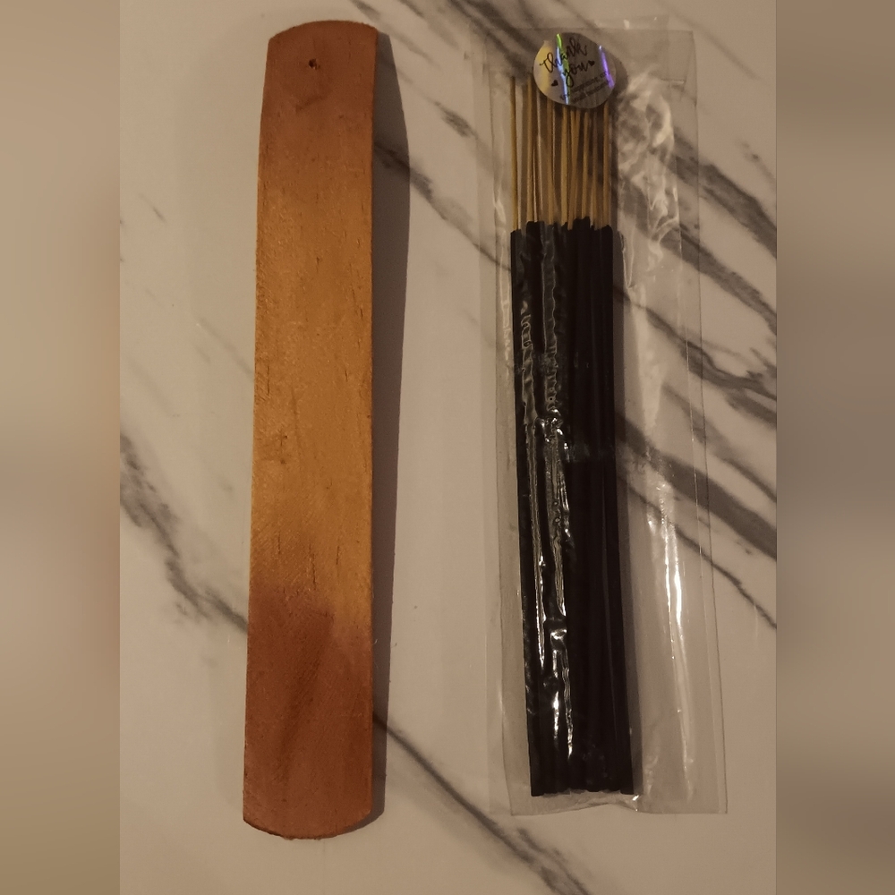 Retro Print Incense Holder Design 2 - Picture 2 of 2